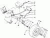 Toro 42-16BE01 (246-H) - 246-H Yard Tractor, 1992 (2000001-2999999) Ersatzteile FRONT AXLE ASSEMBLY
