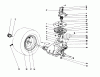 Toro 57300 (8-32) - 8-32 Front Engine Rider, 1982 (2000001-2999999) Ersatzteile TRANSAXLE & CLUTCH ASSEMBLY