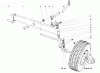 Toro 55003 (800) - 800 Recoil Lawn Tractor, 1970 (0000001-0999999) Ersatzteile FRONT AXLE ASSEMBLY