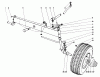 Toro 55055 (800) - 800 Electric Lawn Tractor, 1971 (1000001-1999999) Ersatzteile FRONT AXLE ASSEMBLY