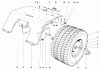 Toro 55150 (940) - 940 Electric Tractor, 1969 (9000001-9999999) Ersatzteile 940 REAR TIRE AND FENDER ASSEMBLY