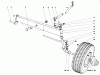 Toro 55152 (888) - 888 matic Tractor, 1970 (0000001-0999999) Ersatzteile FRONT AXLE ASSEMBLY