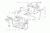 Toro 55302 (950) - 950 Suburban Lawn Tractor, 1971 (1000001-1999999) Ersatzteile DASH PANEL AND WIRING DIAGRAM