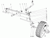 Toro 57051 - 25" Lawn Tractor, 1969 (9000001-9999999) Ersatzteile 905 AND 910 FRONT AXLE ASSEMBLY