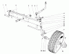 Toro 57060 - 25" Lawn Tractor, 1970 (0000001-0999999) Ersatzteile FRONT AXLE ASSEMBLY