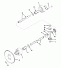 Toro 57104 - 32" Lawn Tractor, 1970 (0000001-0999999) Ersatzteile DIFFERENTIAL MODEL 120
