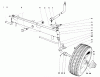 Toro 57104 - 32" Lawn Tractor, 1970 (0000001-0999999) Ersatzteile FRONT AXLE ASSEMBLY