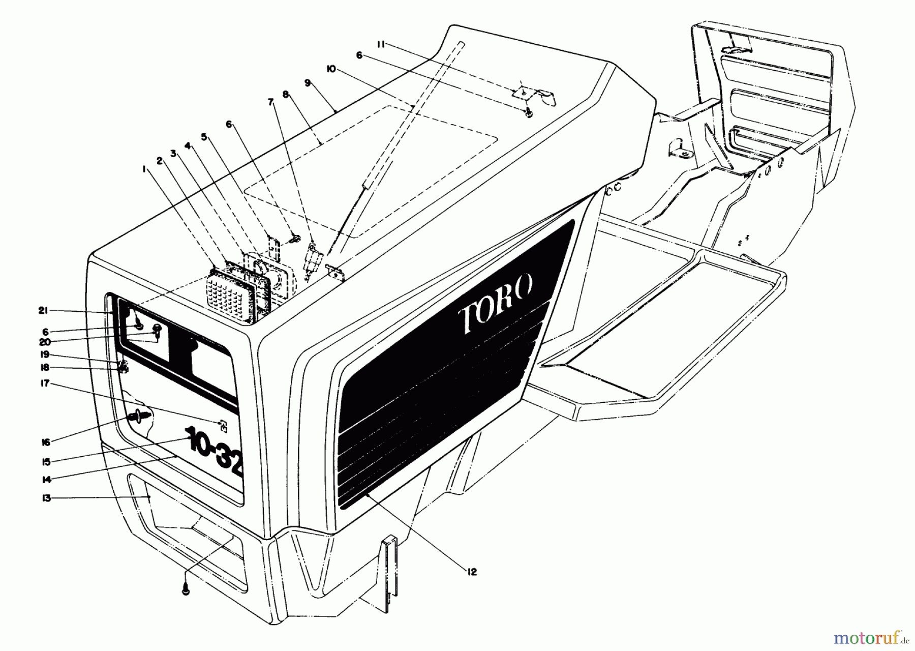  Toro Neu Mowers, Lawn & Garden Tractor Seite 1 57351 - Toro 32