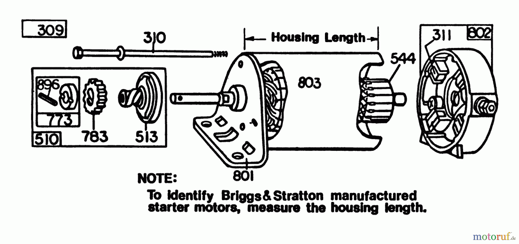  Toro Neu Mowers, Lawn & Garden Tractor Seite 1 57300 (8-32) - Toro 8-32 Front Engine Rider, 1984 (4000001-4999999) BRIGGS & STRATTON MODEL 191707-5816-01 (MODEL 57300) #1