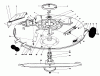 Toro 57300 (8-32) - 8-32 Front Engine Rider, 1984 (4000001-4999999) Ersatzteile CUTTING DECK MODEL 59130