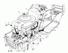 Toro 57300 (8-32) - 8-32 Front Engine Rider, 1984 (4000001-4999999) Ersatzteile ENGINE ASSEMBLY MODEL 57300