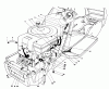 Toro 57300 (8-32) - 8-32 Front Engine Rider, 1984 (4000001-4999999) Ersatzteile ENGINE ASSEMBLY MODEL 57360