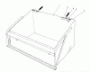 Toro 57300 (8-32) - 8-32 Front Engine Rider, 1984 (4000001-4999999) Ersatzteile LEAF BAG MODEL 59123 (FOR USE ON TWIN BAGGER GRASS CATCHER)(OPTIONAL)
