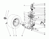 Toro 57300 (8-32) - 8-32 Front Engine Rider, 1984 (4000001-4999999) Ersatzteile TRANSAXLE & CLUTCH ASSEMBLY