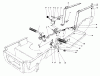 Toro 57356 (11-42) - 11-42 Lawn Tractor, 1978 (8000001-8999999) Ersatzteile BRAKE & CLUTCH PEDAL ASSEMBLY