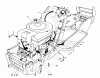 Toro 57356 (11-42) - 11-42 Lawn Tractor, 1981 (1000001-1999999) Ersatzteile ENGINE ASSEMBLY