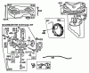 Toro 57356 (11-42) - 11-42 Lawn Tractor, 1982 (2000001-2999999) Ersatzteile BRIGGS & STRATTON MODEL 252707-0230-01 #1