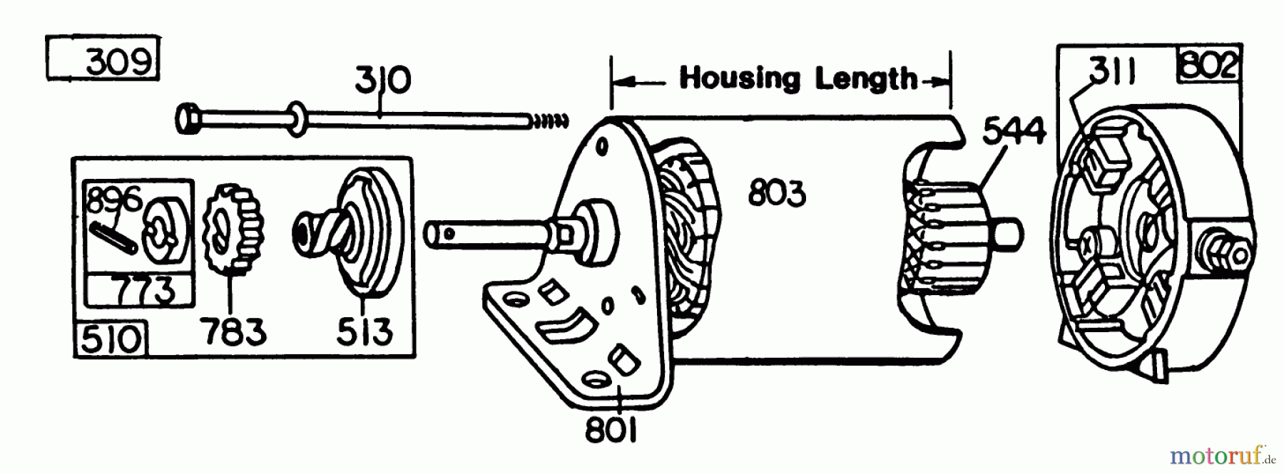  Toro Neu Mowers, Lawn & Garden Tractor Seite 1 57356 (11-42) - Toro 11-42 Lawn Tractor, 1982 (2000001-2999999) BRIGGS & STRATTON MODEL 252707-0230-01 #2