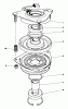 Toro 57356 (11-42) - 11-42 Lawn Tractor, 1982 (2000001-2999999) Ersatzteile CLUTCH ASSEMBLY NO. 44-0770