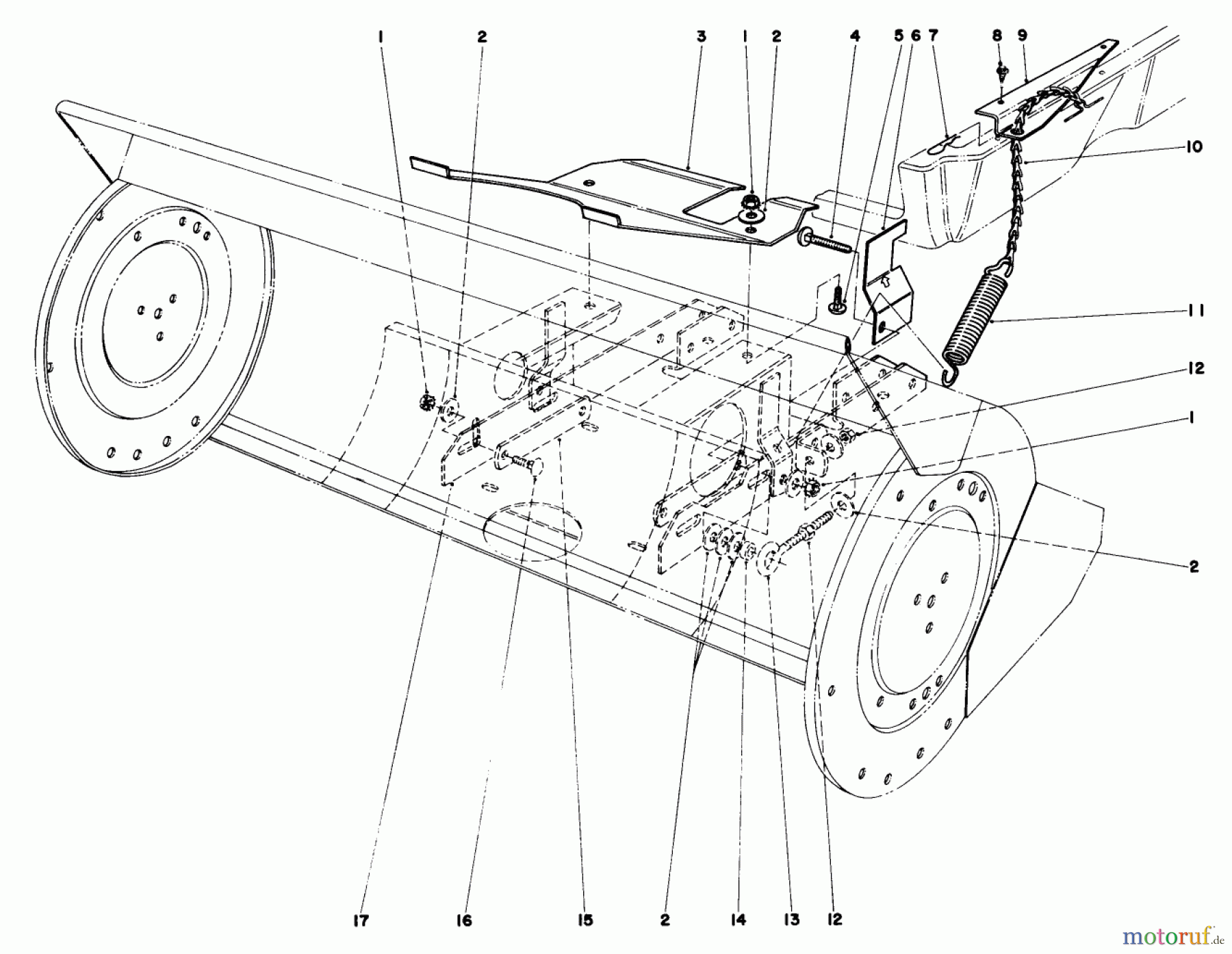  Toro Neu Mowers, Lawn & Garden Tractor Seite 1 57356 (11-42) - Toro 11-42 Lawn Tractor, 1983 (3000001-3999999) 36
