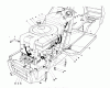 Toro 57357 (11-44) - 11-44 Lawn Tractor, 1985 (5000001-5999999) Ersatzteile ENGINE ASSEMBLY