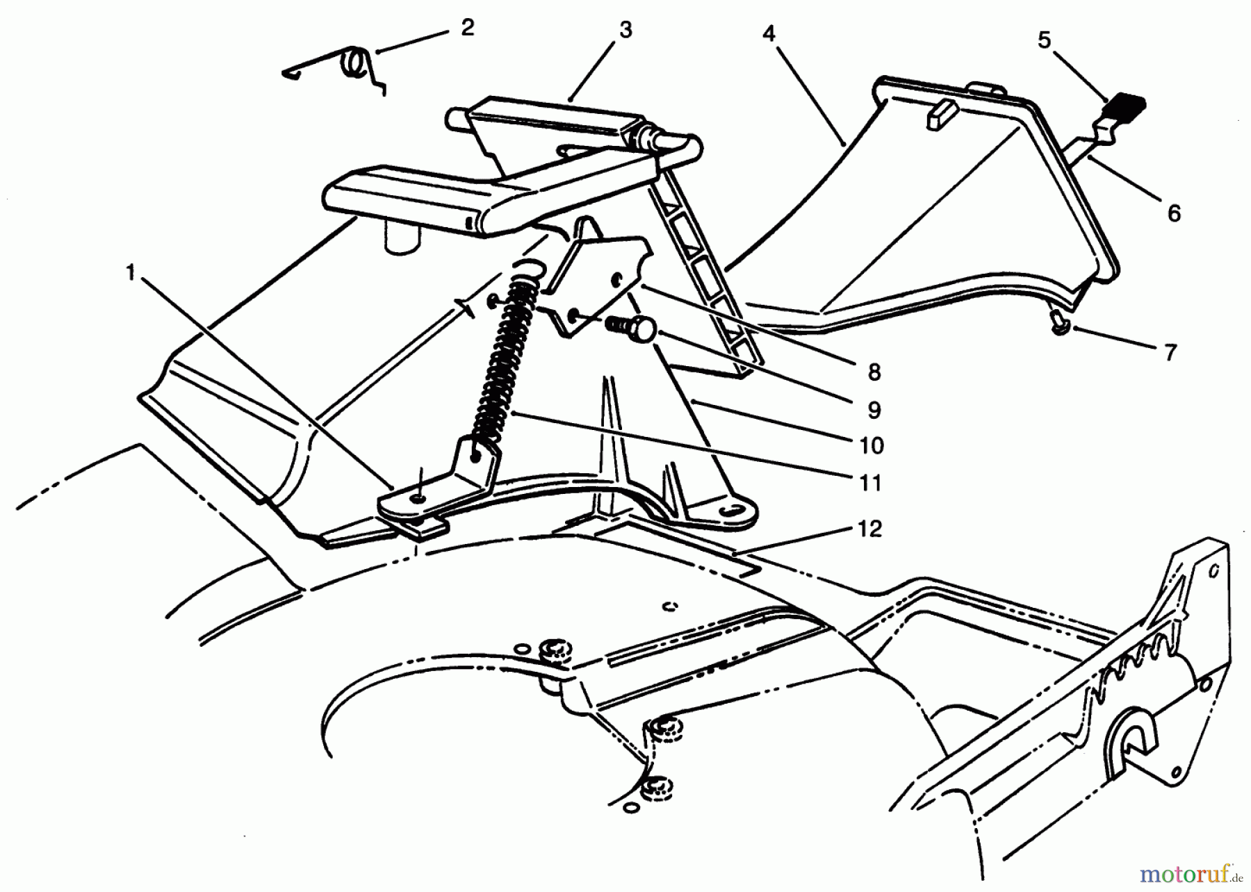  Toro Neu Accessories, Mower 59195 - Toro Rear Bag Kit, 21