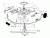 Toro 57360 (11-32) - 11-32 Lawn Tractor, 1986 (6000001-6999999) Ersatzteile CUTTING DECK MODEL 59130