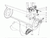 Toro 57375 - 8 hp Front Engine Rider, 1980 (0000001-0999999) Ersatzteile 36" SNOWTHROWER ATTACHMENT MODEL NO. 59136 #3
