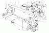 Toro 57375 - 8 hp Front Engine Rider, 1980 (0000001-0999999) Ersatzteile 36" SNOWTHROWER ATTACHMENT MODEL NO. 59136 #5