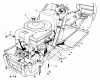 Toro 57380 - 8 hp Front Engine Rider, 1980 (0000001-0999999) Ersatzteile ENGINE ASSEMBLY MODEL 57380