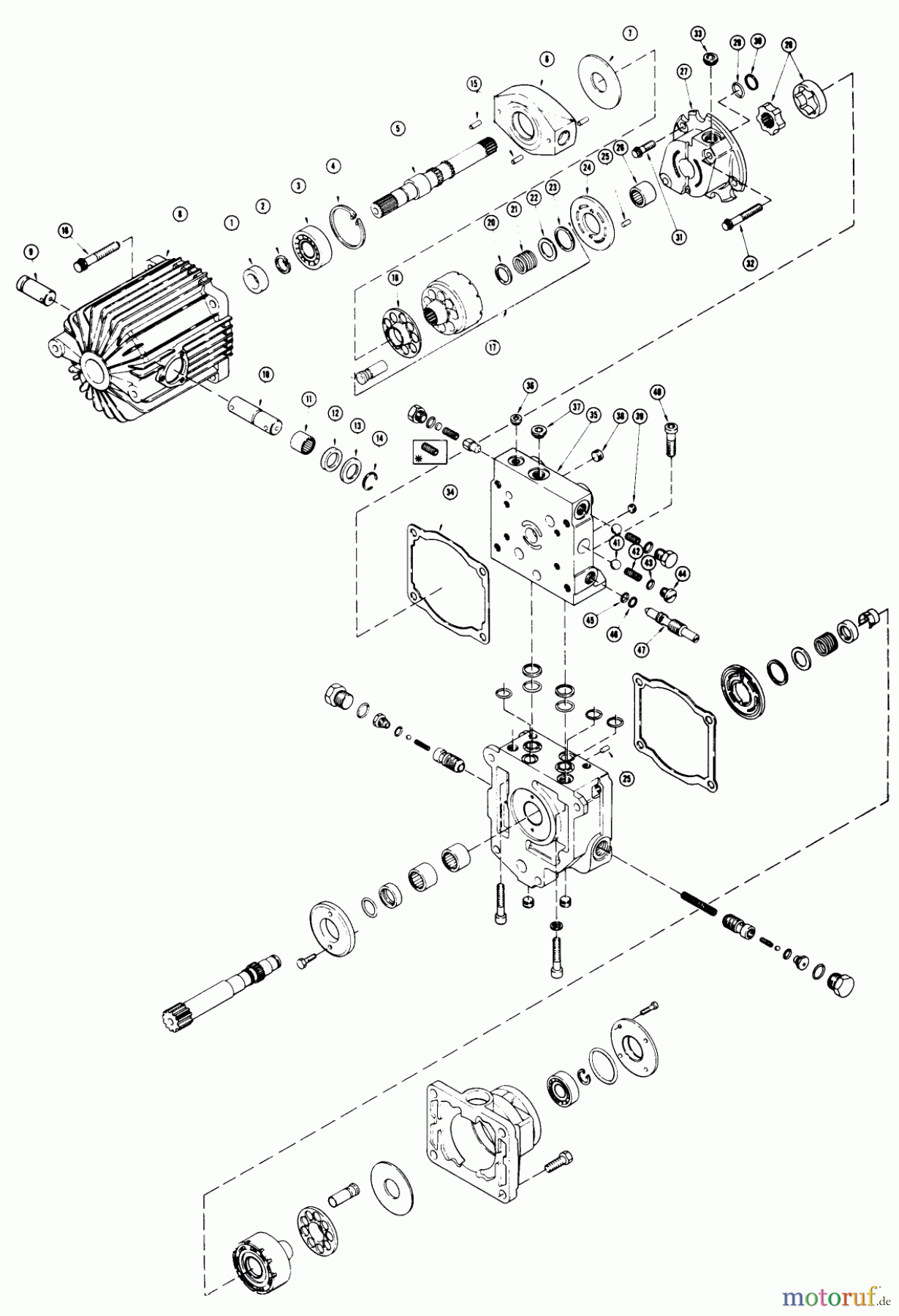  Toro Neu Mowers, Lawn & Garden Tractor Seite 1 71-12KS02 (C-120) - Toro C-120 Automatic Tractor, 1977 HYDROSTATIC TRANSMISSION #2