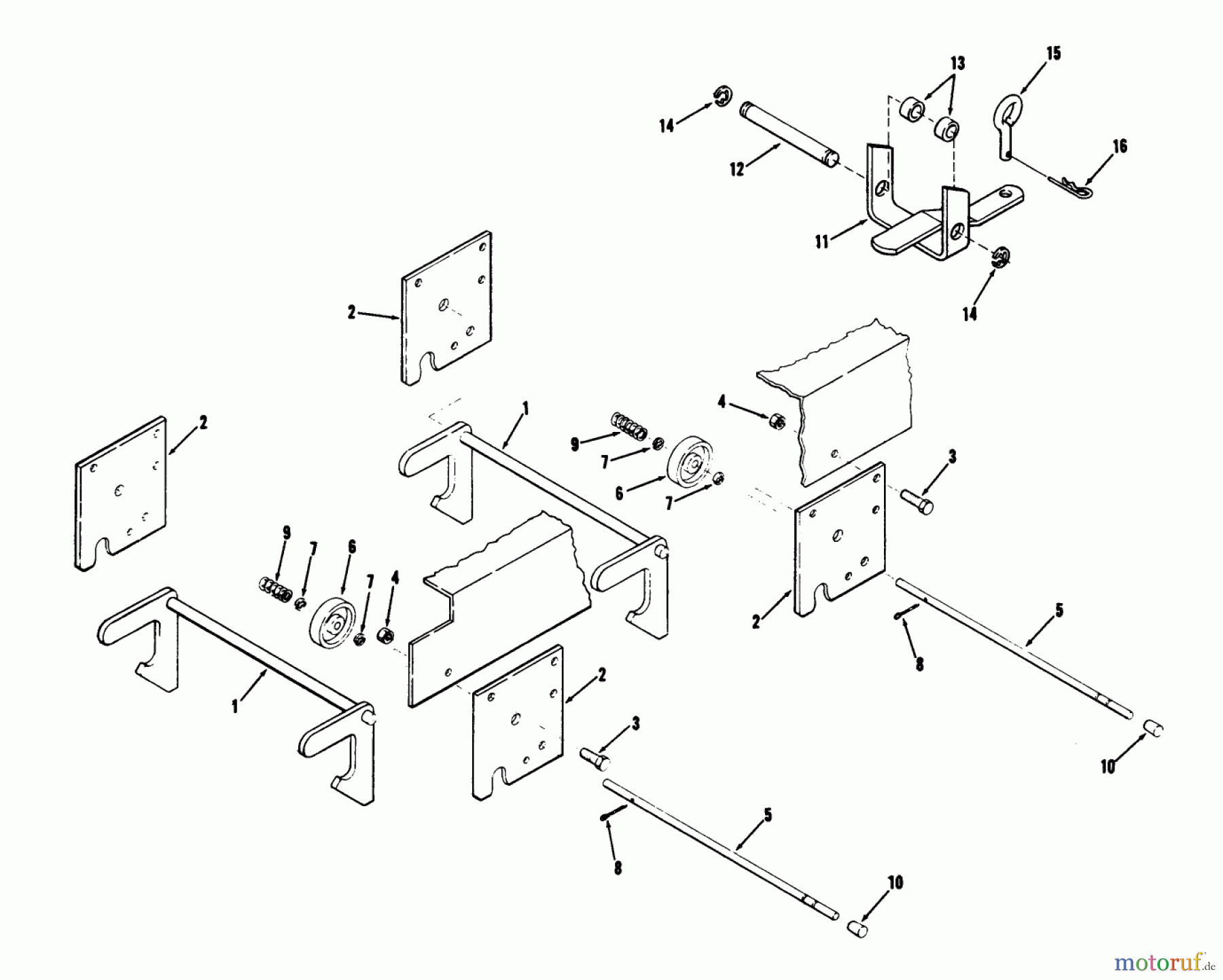  Toro Neu Mowers, Lawn & Garden Tractor Seite 1 71-20KS01 (D-200) - Toro D-200 Automatic Tractor, 1977 HITCHES