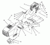Toro 71200 (12-32XL) - 12-32XL Lawn Tractor, 1993 (3900001-3999999) Ersatzteile HOOD ASSEMBLY