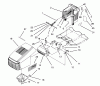 Toro 71180 (12-38XL) - 12-38XL Lawn Tractor, 1993 (3900001-3999999) Ersatzteile HOOD ASSEMBLY