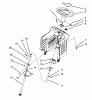 Toro 71180 (12-38XL) - 12-38XL Lawn Tractor, 1993 (3900001-3999999) Ersatzteile STEERING ASSEMBLY