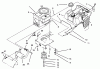 Toro 71200 (12-32XL) - 12-32XL Lawn Tractor, 1994 (4900001-4999999) Ersatzteile ENGINE ASSEMBLY