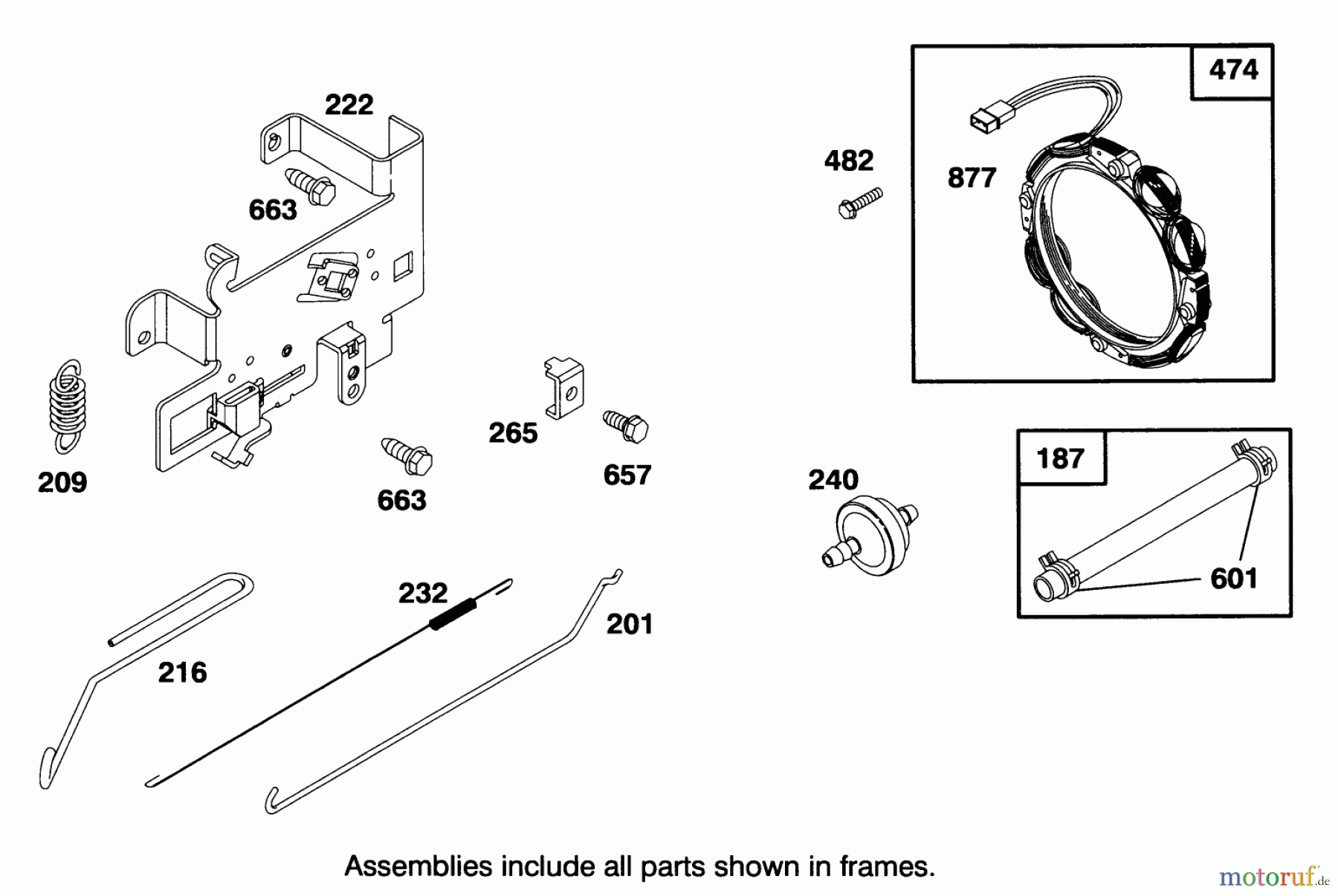 Toro Neu Mowers, Lawn & Garden Tractor Seite 1 71184 (12-38XL) - Toro 12-38XL Lawn Tractor, 1995 (5900001-5910000) ENGINE BRIGGS & STRATTON MODEL 286707-0453-01 #5