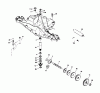 Toro 71184 (12-38XL) - 12-38XL Lawn Tractor, 1995 (5910001-5999999) Listas de piezas de repuesto y dibujos PEERLESS TRANSAXLE MODEL NO. 915-020 #1