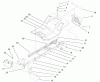 Toro 71201 (13-32XL) - 13-32XL Lawn Tractor, 1997 (7900001-7999999) Listas de piezas de repuesto y dibujos FRAME ASSEMBLY