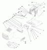 Toro 71189 (12-32XL) - 12-32XL Lawn Tractor, 1997 (7900001-7999999) Ersatzteile HOOD ASSEMBLY