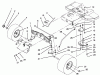 Toro 71191 (13-38HXL) - 13-38HXL Lawn Tractor, 1995 (5900001-5910000) Listas de piezas de repuesto y dibujos FRONT AXLE ASSEMBLY