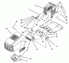 Toro 71191 (13-38HXL) - 13-38HXL Lawn Tractor, 1995 (5900001-5910000) Ersatzteile HOOD ASSEMBLY