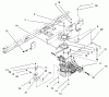 Toro 71217 (14-38HXL) - 14-38HXL Lawn Tractor, 1996 (6900001-6999999) Listas de piezas de repuesto y dibujos HYDRO TRANSAXLE ASSEMBLY #1