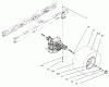 Toro 71217 (14-38HXL) - 14-38HXL Lawn Tractor, 1996 (6900001-6999999) Listas de piezas de repuesto y dibujos REAR WHEEL ASSEMBLY