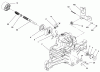 Toro 71196 (16-44HXL) - 16-44HXL Lawn Tractor, 1996 (6900001-6999999) Listas de piezas de repuesto y dibujos HYDRO TRANSAXLE ASSEMBLY #1