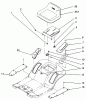 Toro 71196 (16-44HXL) - 16-44HXL Lawn Tractor, 1996 (6900001-6999999) Listas de piezas de repuesto y dibujos SEAT ASSEMBLY