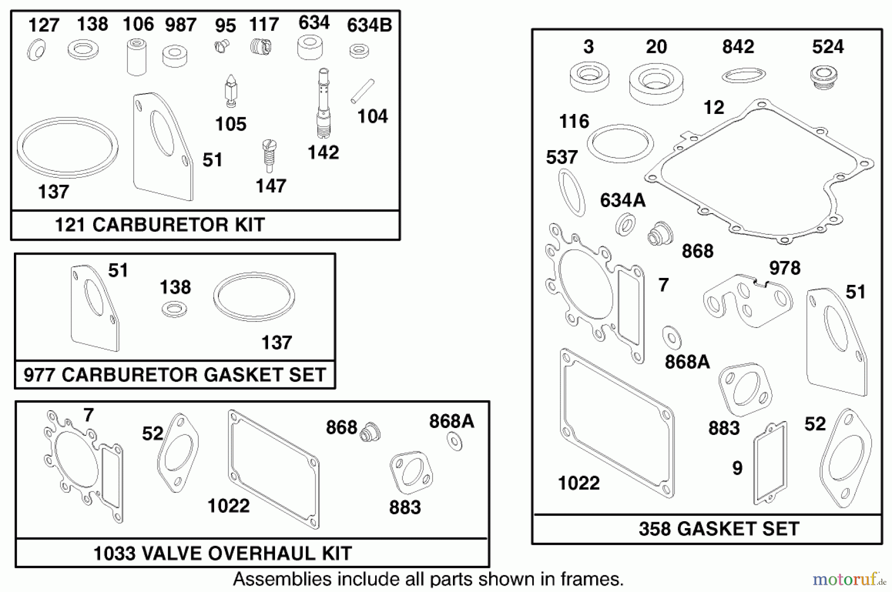  Toro Neu Mowers, Lawn & Garden Tractor Seite 1 71196 (16-44HXL) - Toro 16-44HXL Lawn Tractor, 1997 (7900001-7999999) ENGINE BRIGGS & STRATTON MODEL 28Q777-0668-A1 #10