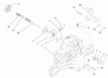 Toro 71280 (17-44HXLE) - 17-44HXLE Lawn Tractor, 2000 (200000001-200999999) Ersatzteile HYDRO TRANSAXLE ASSEMBLY #2