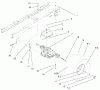 Toro 71199 (12-32XL) - 12-32XL Lawn Tractor, 1999 (9900001-9999999) Listas de piezas de repuesto y dibujos 5 SPEED TRANSAXLE ASSEMBLY