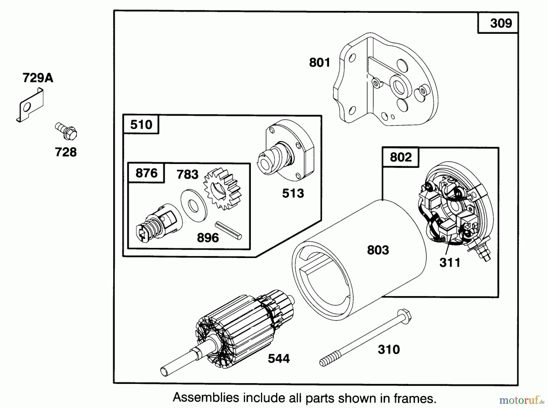  Toro Neu Mowers, Lawn & Garden Tractor Seite 1 71200 (12-32XL) - Toro 12-32XL Lawn Tractor, 1995 (5900001-5910000) ENGINE BRIGGS & STRATTON MODEL 283707-0156-01 #7